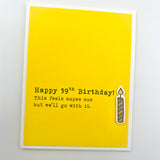 Getting Old / Over The Hill Cards - Muddy Mouth