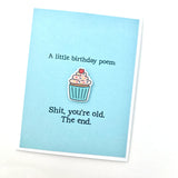 Getting Old / Over The Hill Cards - Muddy Mouth