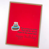 Getting Old / Over The Hill Cards - Muddy Mouth