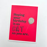 Birthday Cards - Muddy Mouth