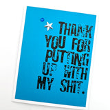 Thank You Cards - Muddy Mouth