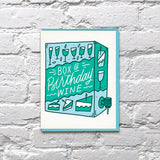 Birthday Cards- Bench Pressed