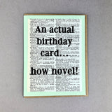 Birthday Cards - Fiction Reshaped