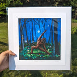 Yoga Bigfoot - Small Prints