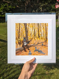 Yoga Bigfoot - Mini Prints