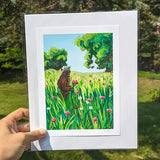 Yoga Bigfoot - Mini Prints