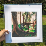 Yoga Bigfoot - Mini Prints