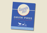 Alfie's List - Drink Pass