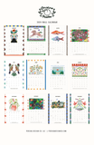 2024 fauna and Folk Calendar - Persika Design Co.