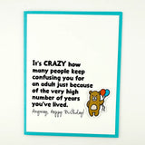 Getting Old / Over The Hill Cards - Muddy Mouth