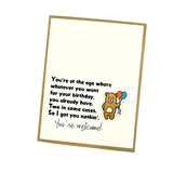 Birthday Cards - Muddy Mouth