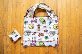 Curlworks - Reusable Fold-Up Tote Bags