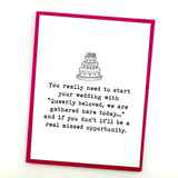 Wedding Cards - Muddy Mouth