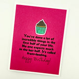 Getting Old / Over The Hill Cards - Muddy Mouth