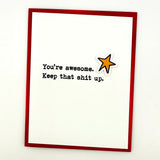 Friendship & Miss You Cards - Muddy Mouth