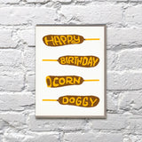 Birthday Cards- Bench Pressed