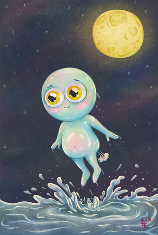 Stace of Spades - Cute Lil' Friends Prints