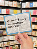 Thank You Cards - Fiction Reshaped