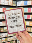 Thank You Cards - Fiction Reshaped