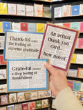 Thank You Cards - Fiction Reshaped