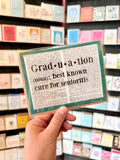 Graduation Cards - Fiction Reshaped