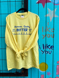 T-Shirt - Butter Long Sleeve