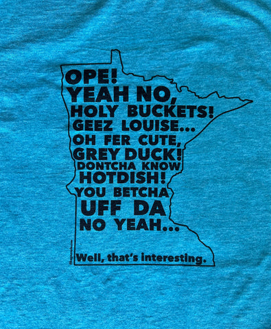 T-Shirt - MN Slang (new blue)