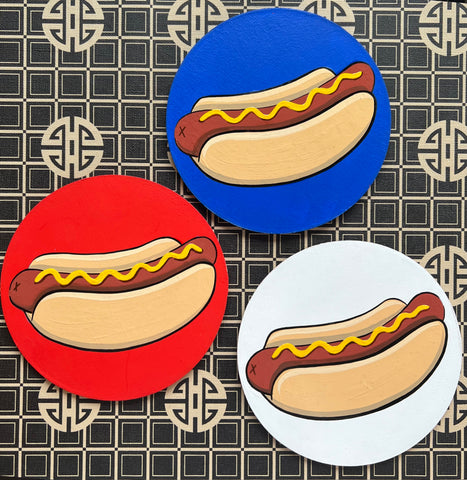 Seamus Liam O'Brien - Hand Painted Food Magnets