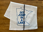 Tea Towel- Go Jump in a Lake
