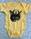 Onesie- Cat, I Love MN Hat