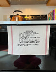 Tea Towel- Tater-Tot Hotdish Recipe