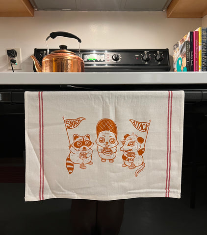 Tea Towel - Snack Attack