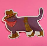 Frau Meow- Stickers & Pins
