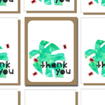 Thank You Cards: Box Set of 8 - Cheeky Beak