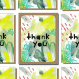 Thank You Cards: Box Set of 8 - Cheeky Beak