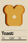 Doomsday LLC - 8x10 Minimalist  Food Prints