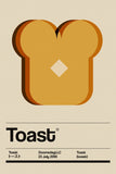Doomsday LLC - 8x10 Minimalist  Food Prints