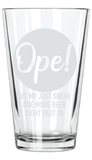 Pint Glass - Ope