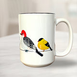 Buddha Birdie Mugs