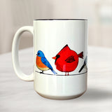 Buddha Birdie Mugs