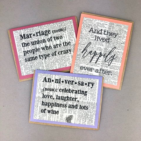Wedding & Anniversary Cards - Fiction Reshaped