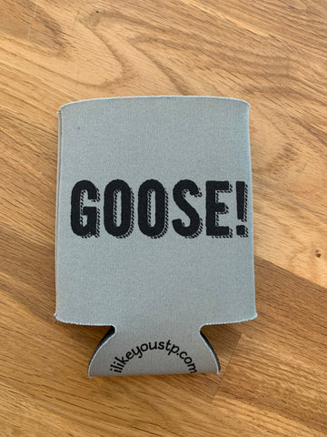 Gray Duck/Goose Koozie