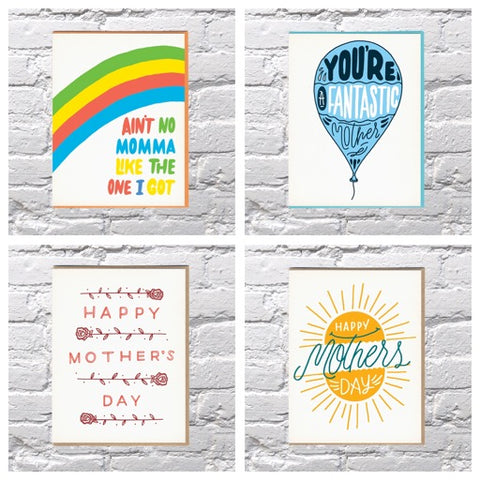 Mother's Day Cards- Bench Pressed