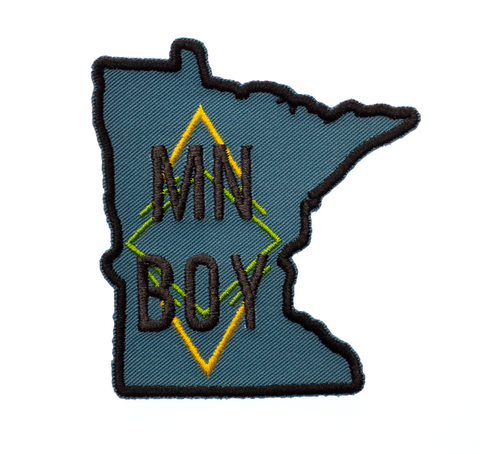MN Boy Embroidered Patch
