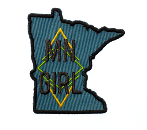 MN Girl Embroidered Patch