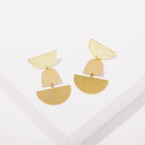 Larissa Loden - Brass Earrings