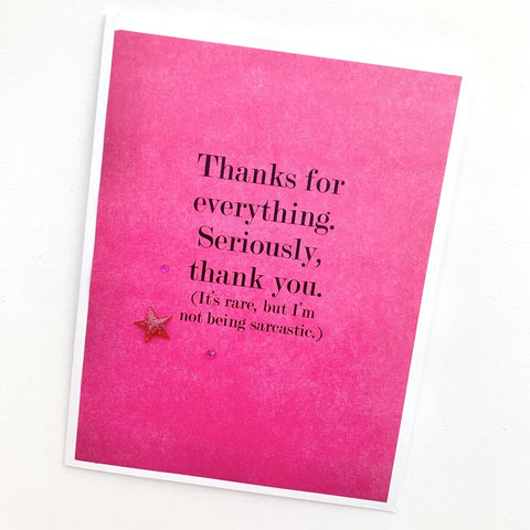 Thank You Cards- Muddy Mouth