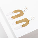 Larissa Loden - Brass Earrings