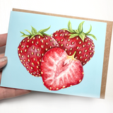 Stace of Spades- Food Illustration Greeting Cards